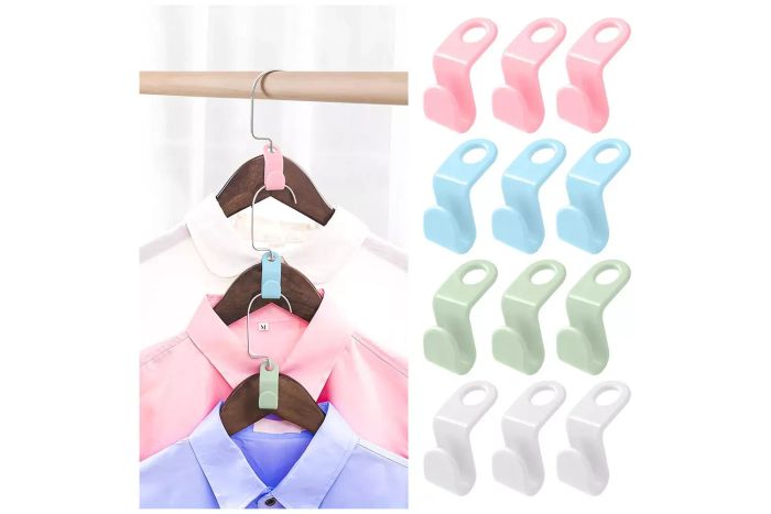Amazon UNEFCYC 50-Piece Hanger Connector Hooks