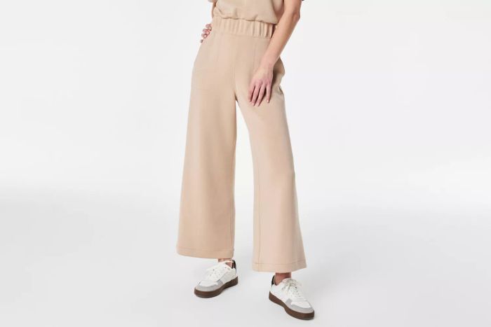 Spanx AirEssentials Cropped Jumpsuit with Wide Legs
