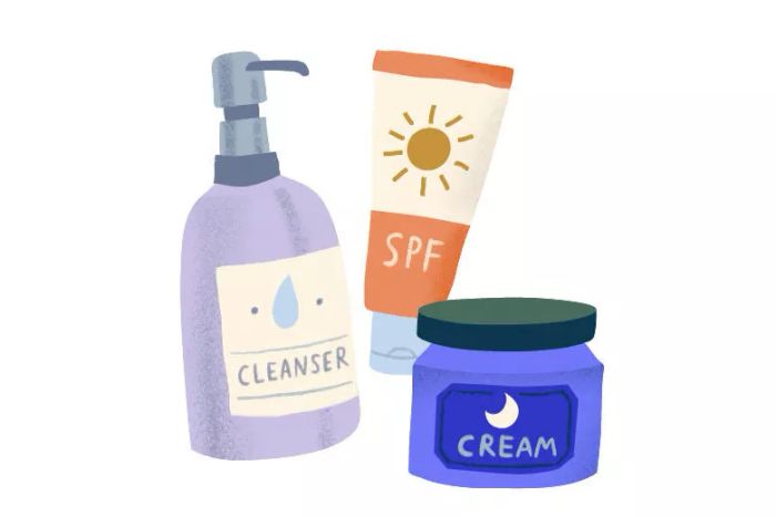 skincare illustration