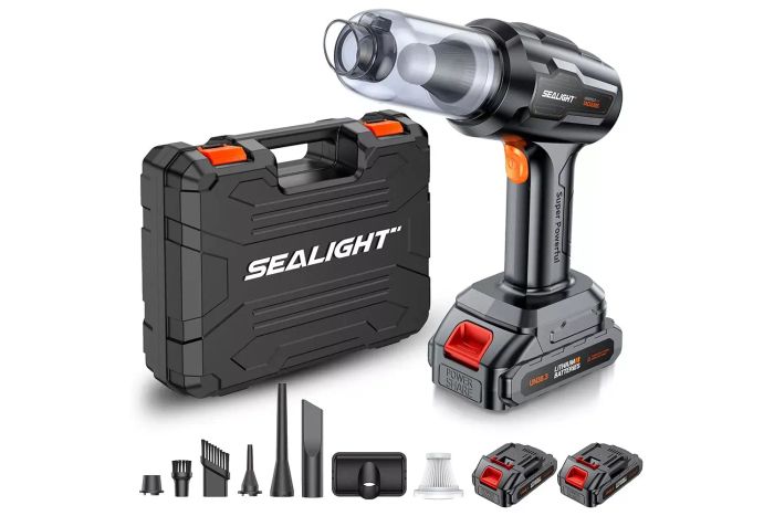 Amazon SEALIGHT Cordless Handheld Car Vacuum