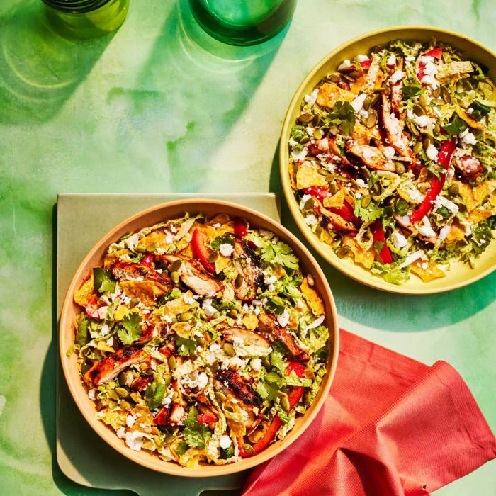 chicken tortilla crunch salad