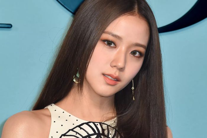 Kim Ji-soo, known as Jisoo from Blackpink, graces the Dior Womenswear Spring/Summer 2022 show during Paris Fashion Week on September 28, 2021, in Paris, France