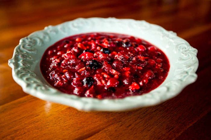 Homemade Cranberry Sauce