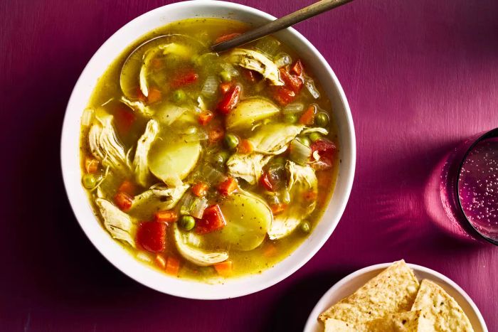 Peruvian-Inspired Chicken Soup