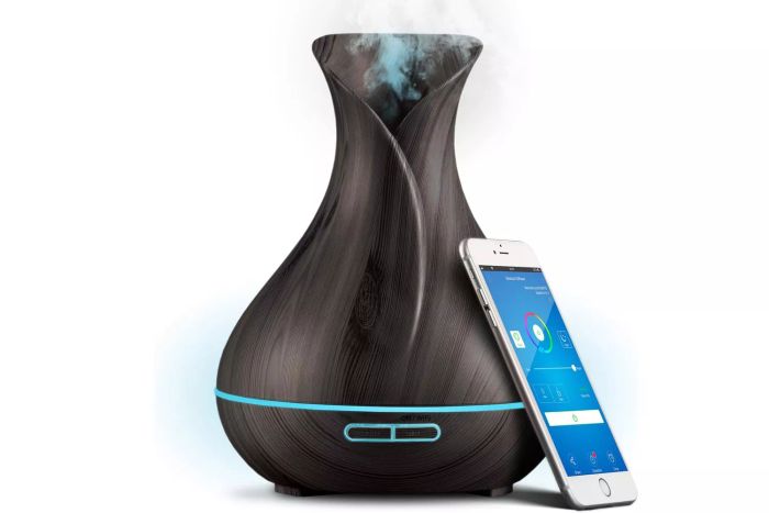 Smart WiFi-Enabled Wireless Essential Oil Aromatherapy Device