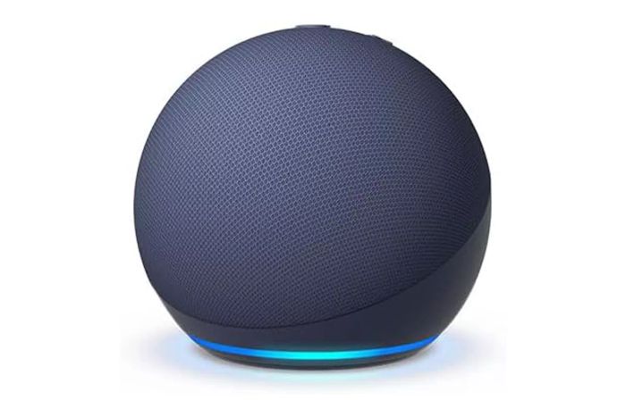 Amazon Echo Dot (5th Gen, 2022 release) | Featuring enhanced sound, customizable routines, and Alexa | Deep Sea Blue