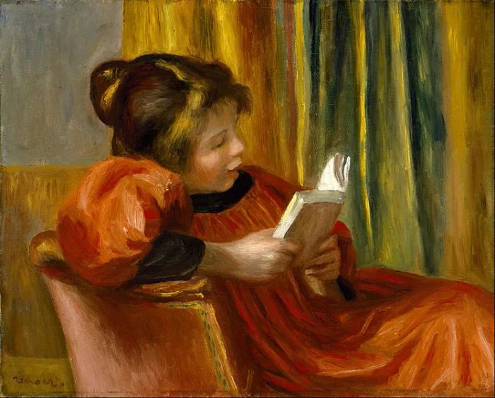 File:Pierre-Auguste Renoir - Girl Reading - Google Art Project.jpg
