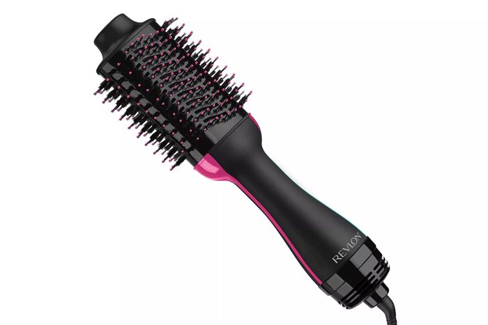 The Revlon One-Step Volumizer offers a unique hair tool experience for easy styling, delivering volume and smoothness in just a few strokes.