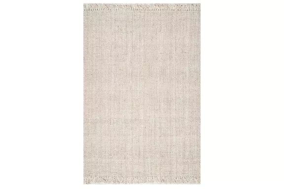 Amazon nuLOOM 6x9 Daniela Jute Tassel Hand Woven Area Rug