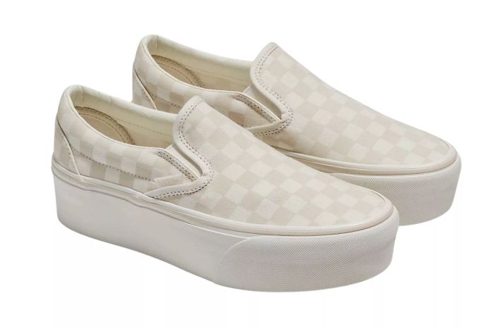 Vans Classic Slip-On Checkerboard Stackform Shoe