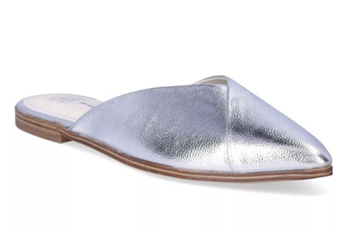 Walmart Time and Tru Women’s Shimmer V Slip On Mules