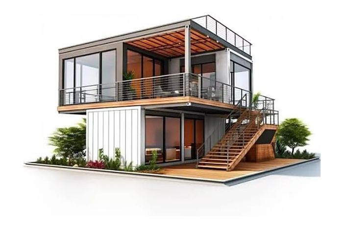 2024 Double-Storey Barn Homes: Foldable, Prefabricated, Expandable Tiny Homes for Adults