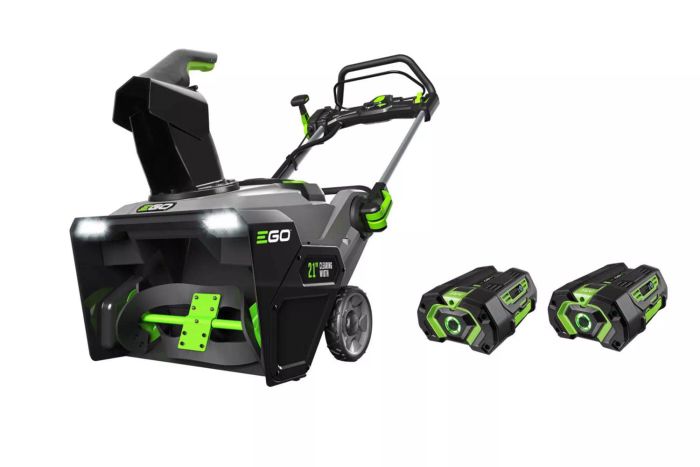 EGO Power+ 21-Inch Cordless Single-Stage Snow Blower