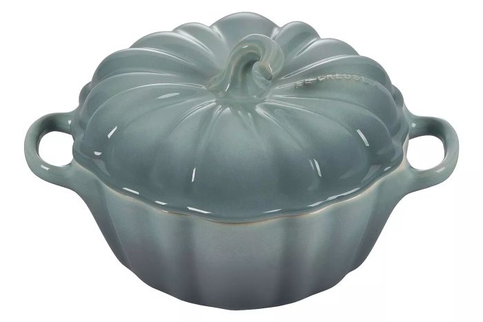 Amazon Le Creuset Stoneware Figural Pumpkin Petite Cocotte