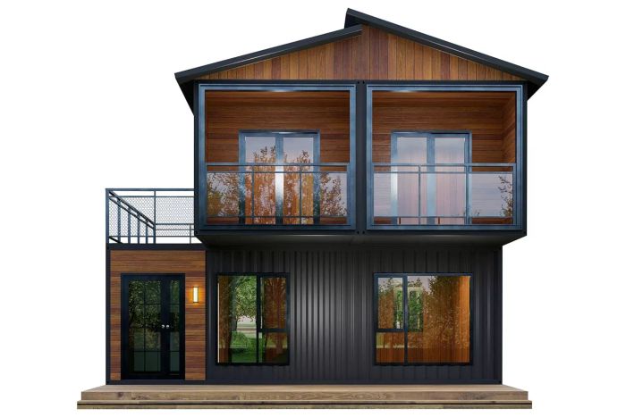 Amazon Barn Estate Group offers Barn Homes with a Double-Story Flat Pack design.