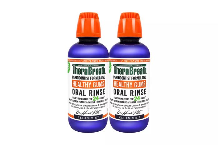 TheraBreath Healthy Gums Periodontist-Formulated 24-Hour Oral Rinse