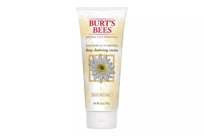 Amazon Burt's Bees Soap Bark & Chamomile Deep Cleansing Cream