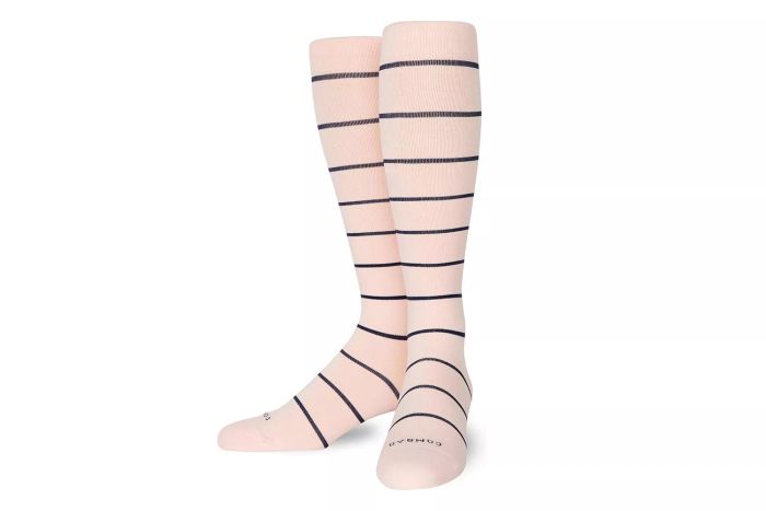 nylon knee compression socks