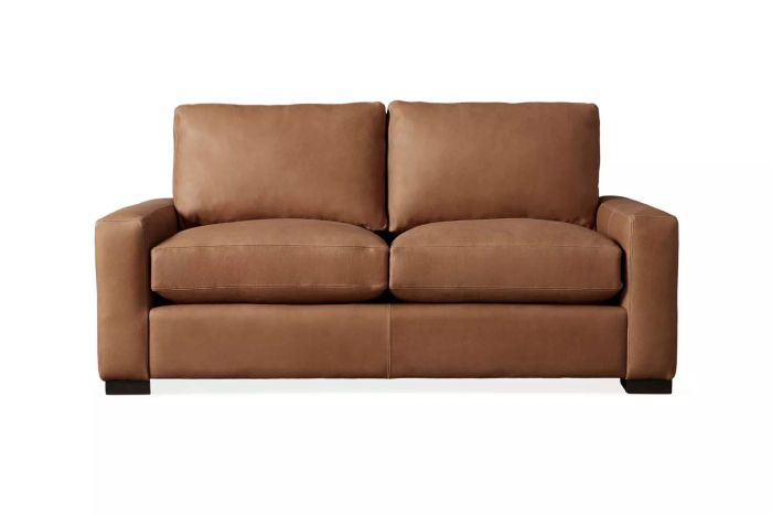 Arhaus Remington Leather Sofa