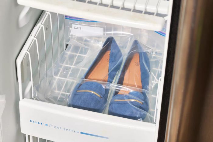 Shoes in the Freezer