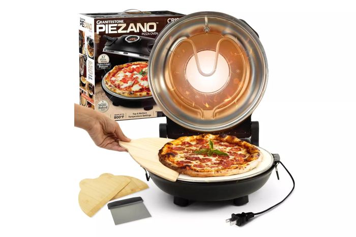 The PIEZANO Crispy Crust Pizza Oven by Granitestone