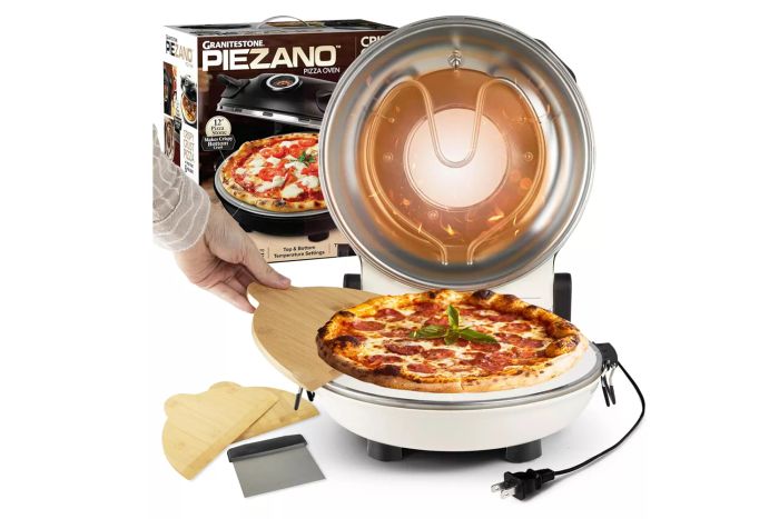 The PIEZANO Crispy Crust Pizza Oven by Granitestone