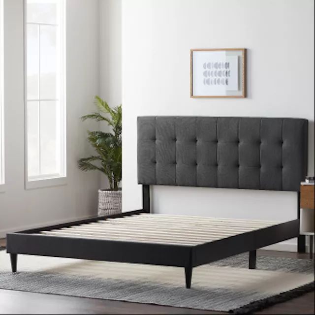 Lucid Platform Bed Charcoal