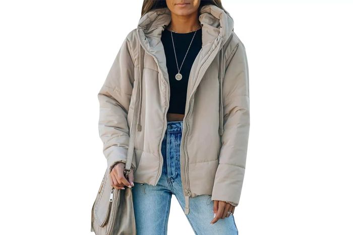 Dokotoo Full Zipper Puffer Jacket