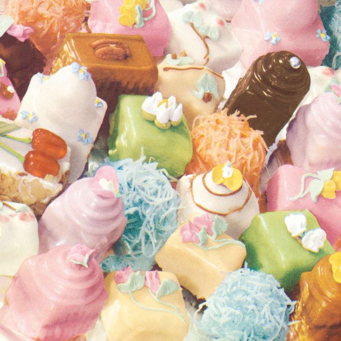A variety of sweets and confections