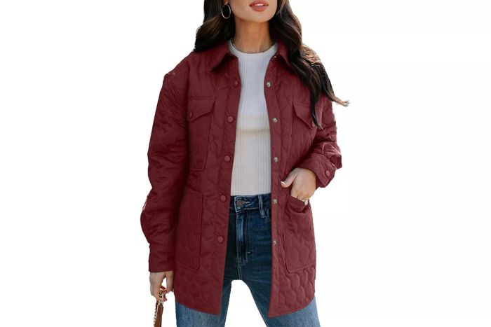 EVALESS Quilted Jacket