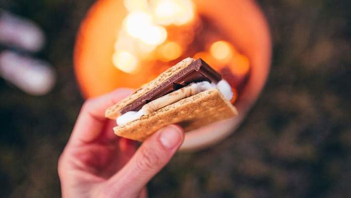 First there was fire, and then came the s’mores.