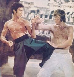 Bruce Lee Defeats Chuck Norris
