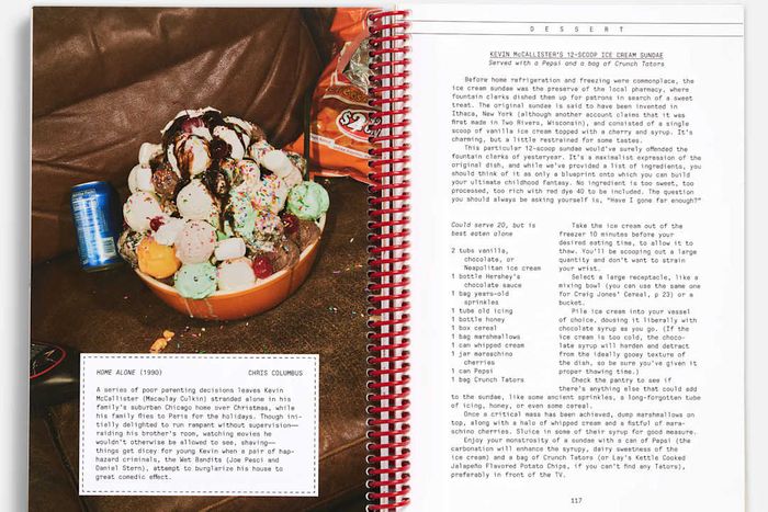 Kevin McCallister's infamous 12-scoop ice cream from 'Home Alone.'