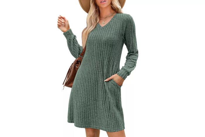 SAMPEEL V-Neck Dress