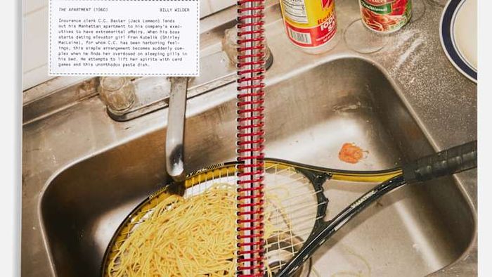 A24 reimagines the iconic tennis racket spaghetti from 'The Apartment.'