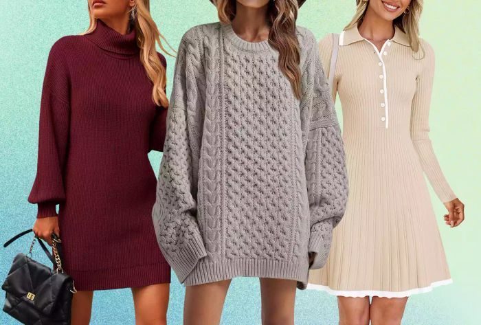 Stylish and Comfy Sweater Dresses