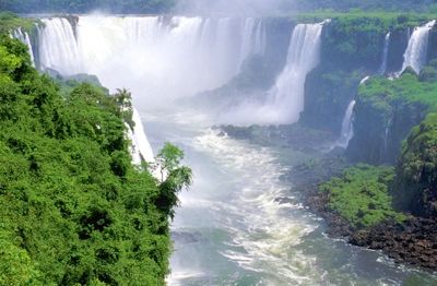 Argentina - Iguazu Falls - Tight From Above-1