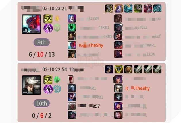 LMHT: TheShy trở thành tâm điểm chỉ trích do thành tích không tốt của IG.