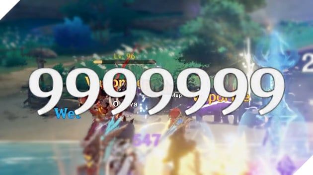 Game thủ Genshin Impact đã phá vỡ giới hạn sát thương mới.