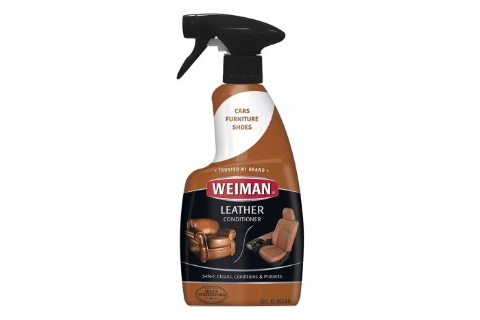 Amazon Weiman Leather Cleaner and Conditioner Spray