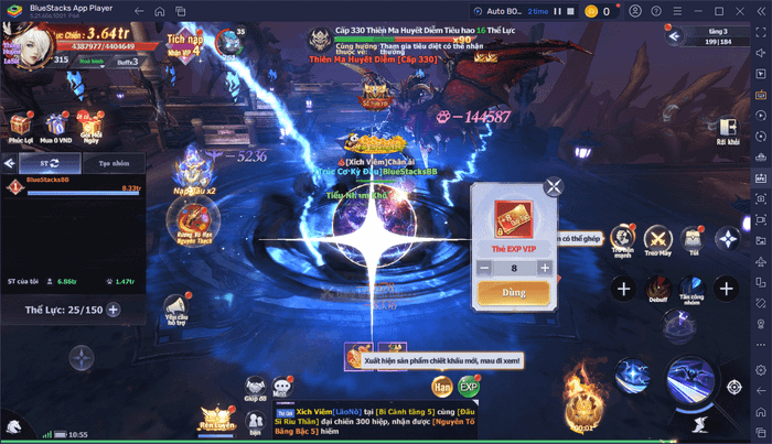 Sử dụng tính năng của BlueStacks để chơi Tiên Tôn: Cùng Phượng Đồng Hành trên PC hiệu quả hơn.