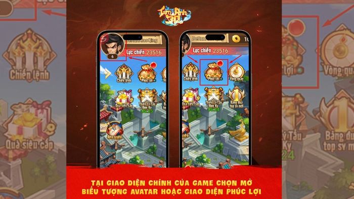 Hướng dẫn cách nhập code Tam Anh 3Q - bước đầu tiên