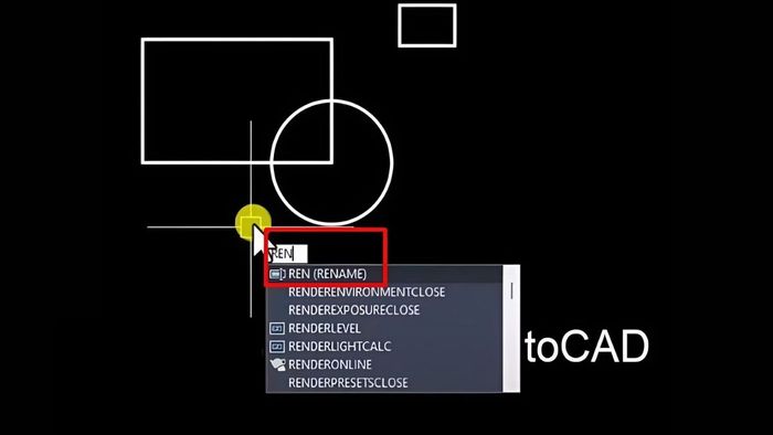 cách đổi tên block trong cad