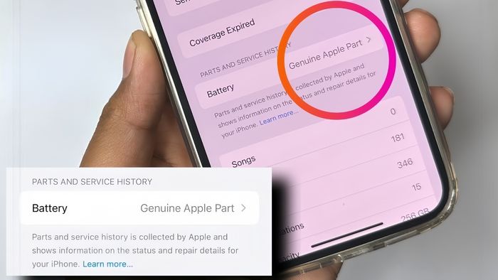 Hướng dẫn cách kiểm tra pin iPhone đã thay hay chưa qua cập nhật phần mềm iOS, bước 3