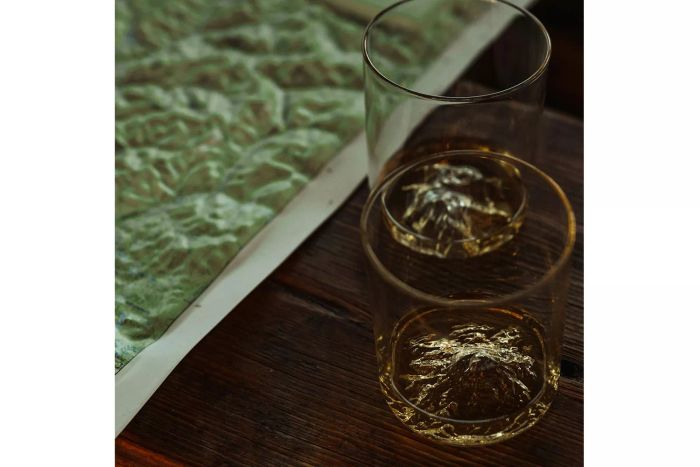 Glasses from the Whiskey Peaks American Mountains Whiskey Glass Set