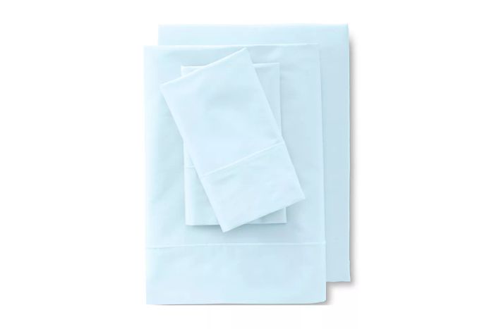 Lands' End 400 Thread Count Premium Supima Cotton No Iron Sateen Bed Sheet Set
