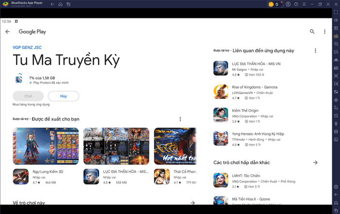 Hướng Dẫn Đầy Đủ Cách Tải và Trải Nghiệm Tu Ma Truyền Kỳ Trên PC Bằng BlueStacks