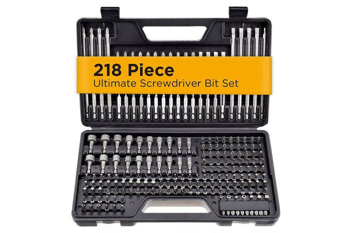 Jackson Palmer 218-Piece Ultimate Screwdriver Bit Set