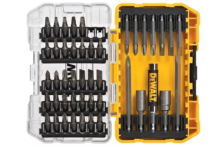 DeWalt Screwdriver Bit Set With a Robust Case