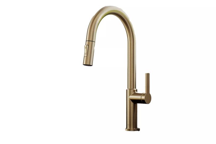 Kraus KPF-2820SFACB Oletto Single Handle Pull-Down Kitchen Faucet